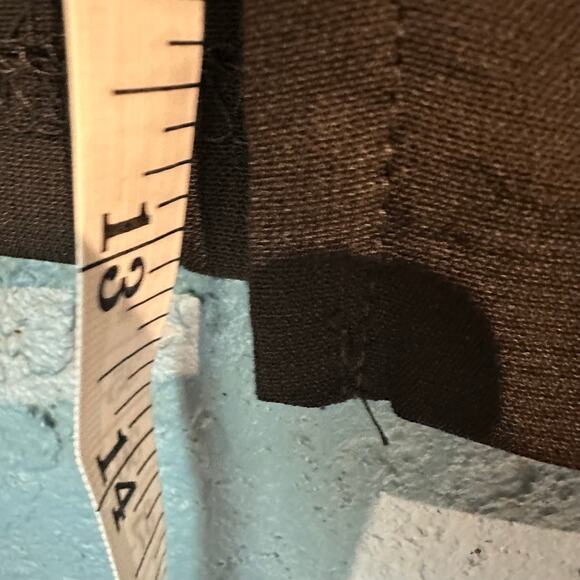 Vintage Sag Harbor New With Tags 14 Skirt Black Floral Office Boho Cottage - Picture 6 of 10